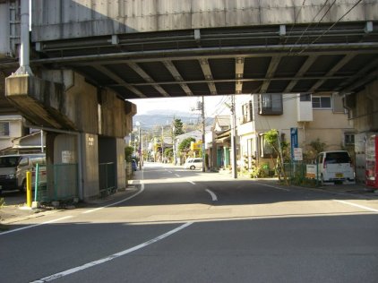 旧街道入口の写真